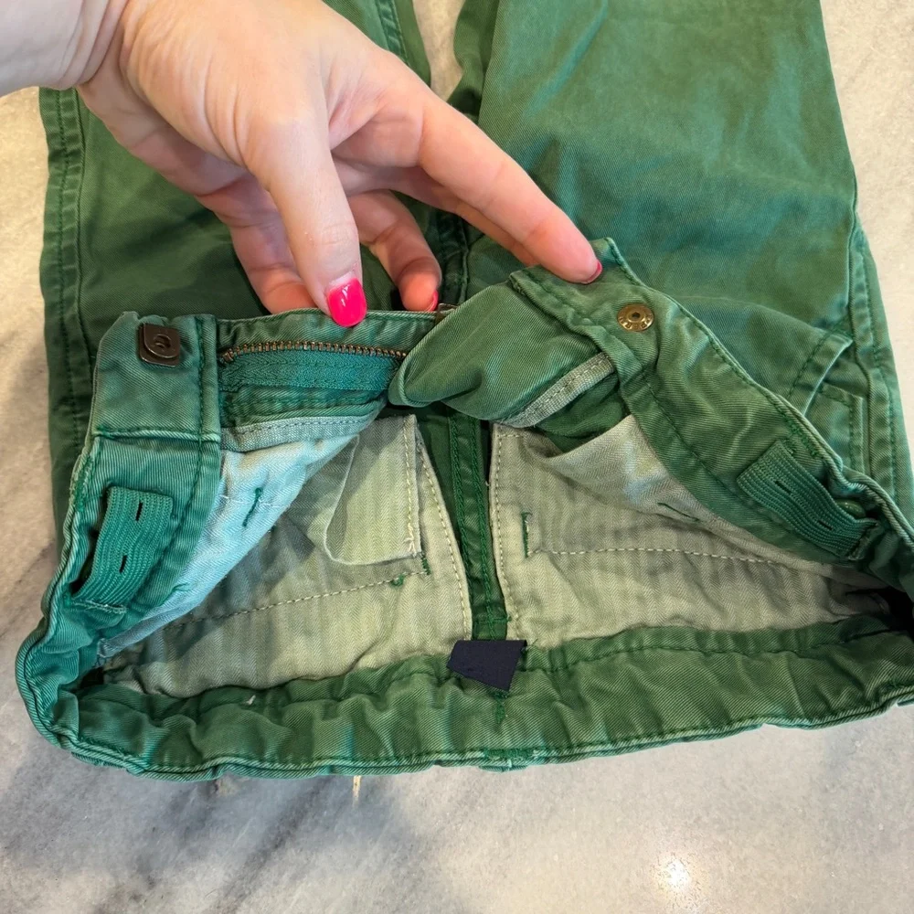 Baby Gap Toddler Boys Green 2T Trousers‎ Chinos Adjustable Waist Spring Summer